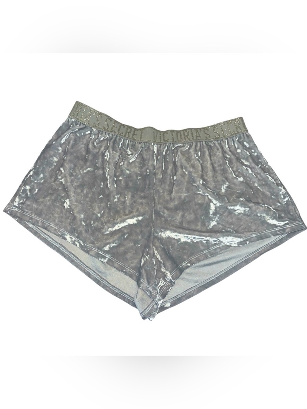 Victoria's Secret Velour Gray Shorts